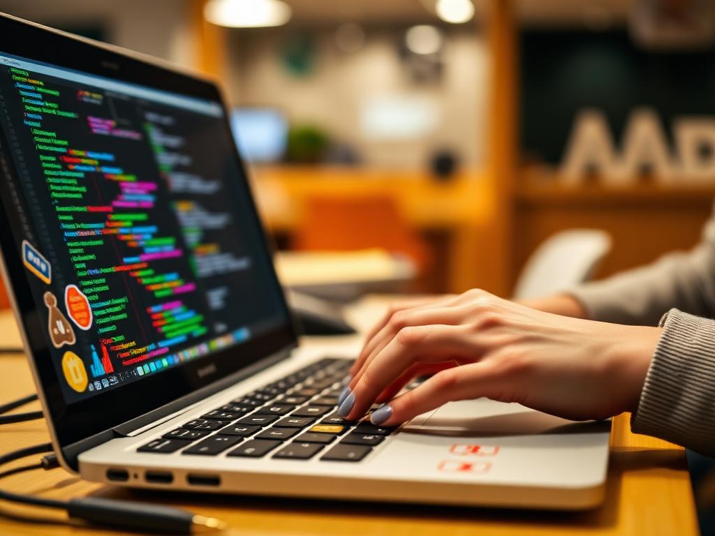 Premières lignes de code